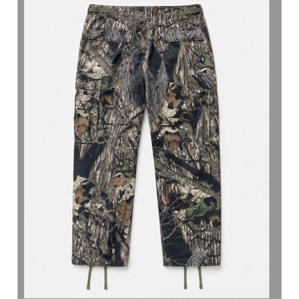 US Military BDU Cargo Pants Mens Medium Short Green Camo Woodland Tactical